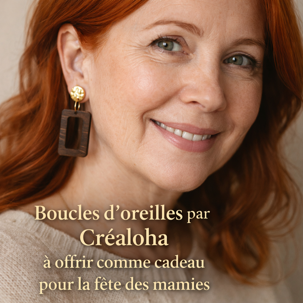 Boucles d’oreilles Créaloha