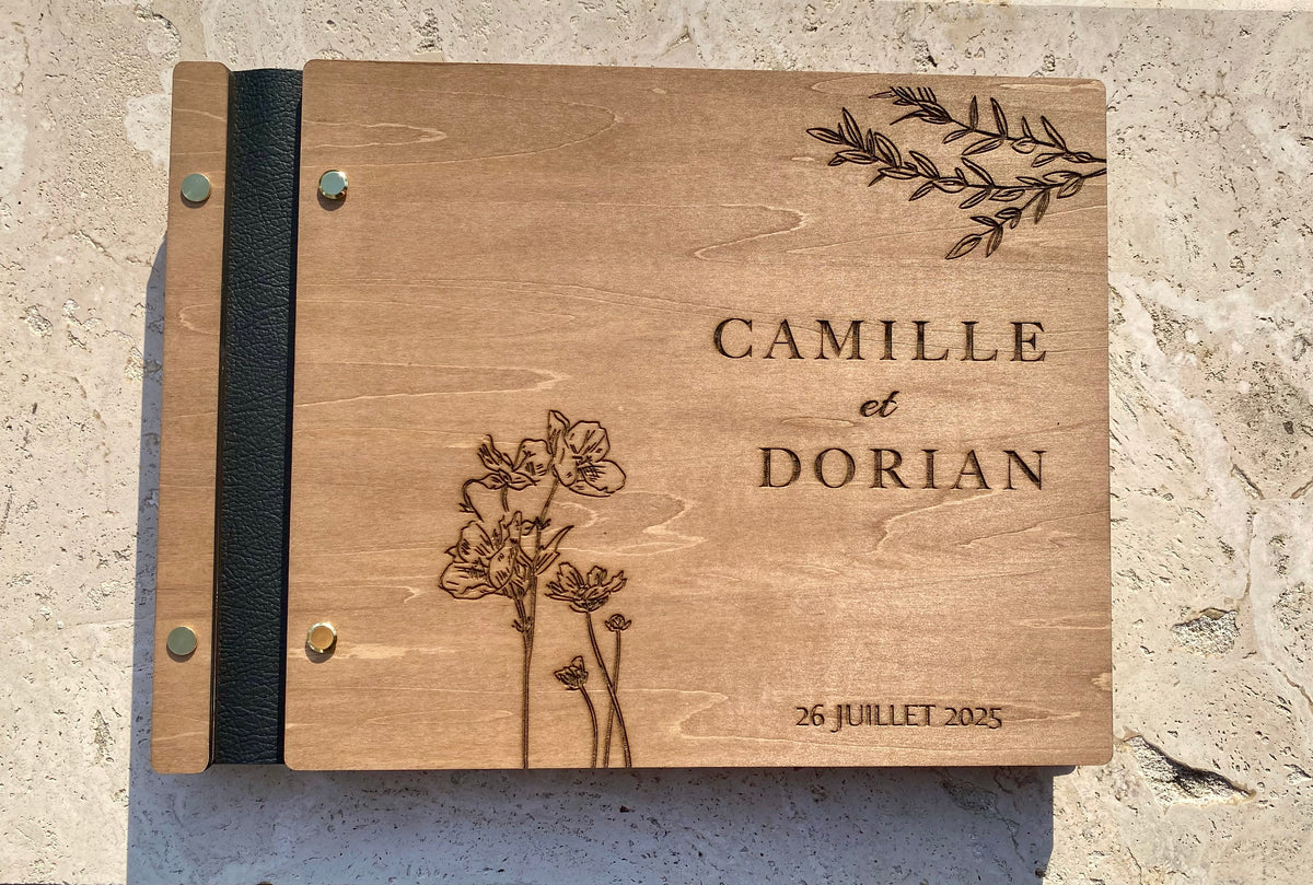 Livre d’or personnalisé