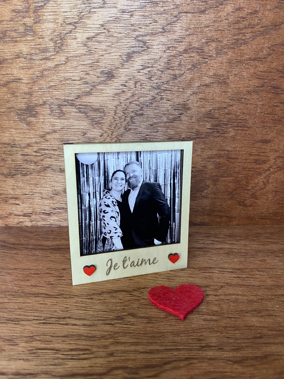 Duo Magnets Polaroïd Cadre Photo Saint Valentin