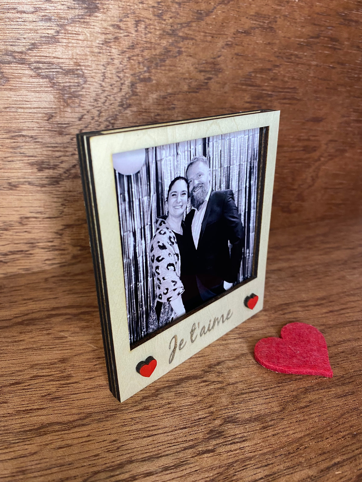 Duo Magnets Polaroïd Cadre Photo Saint Valentin
