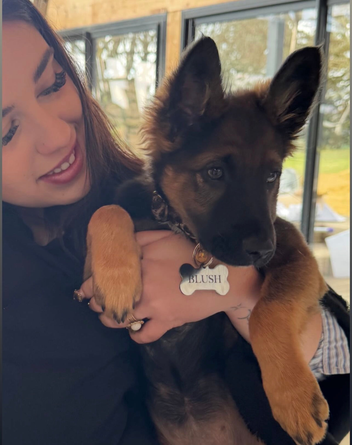 Médaille pour chien Forme Os