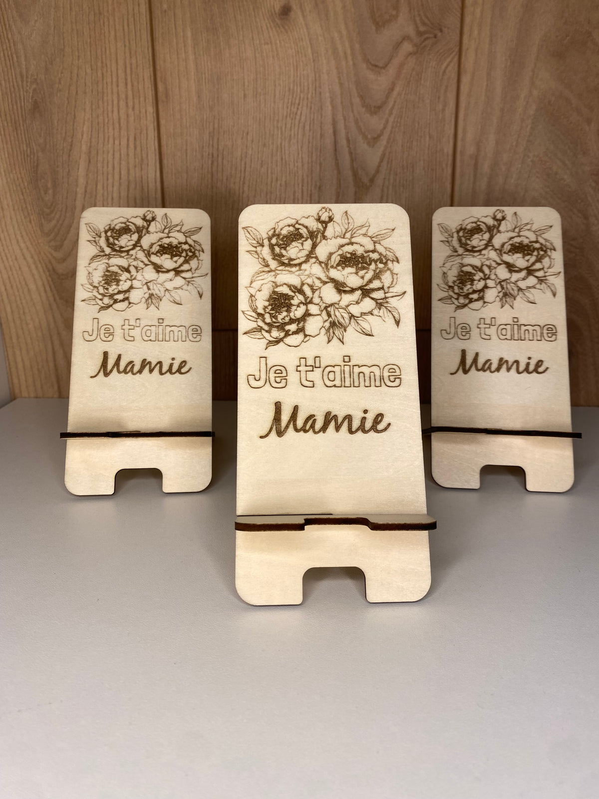 Support Téléphone Je t’aime Mamie