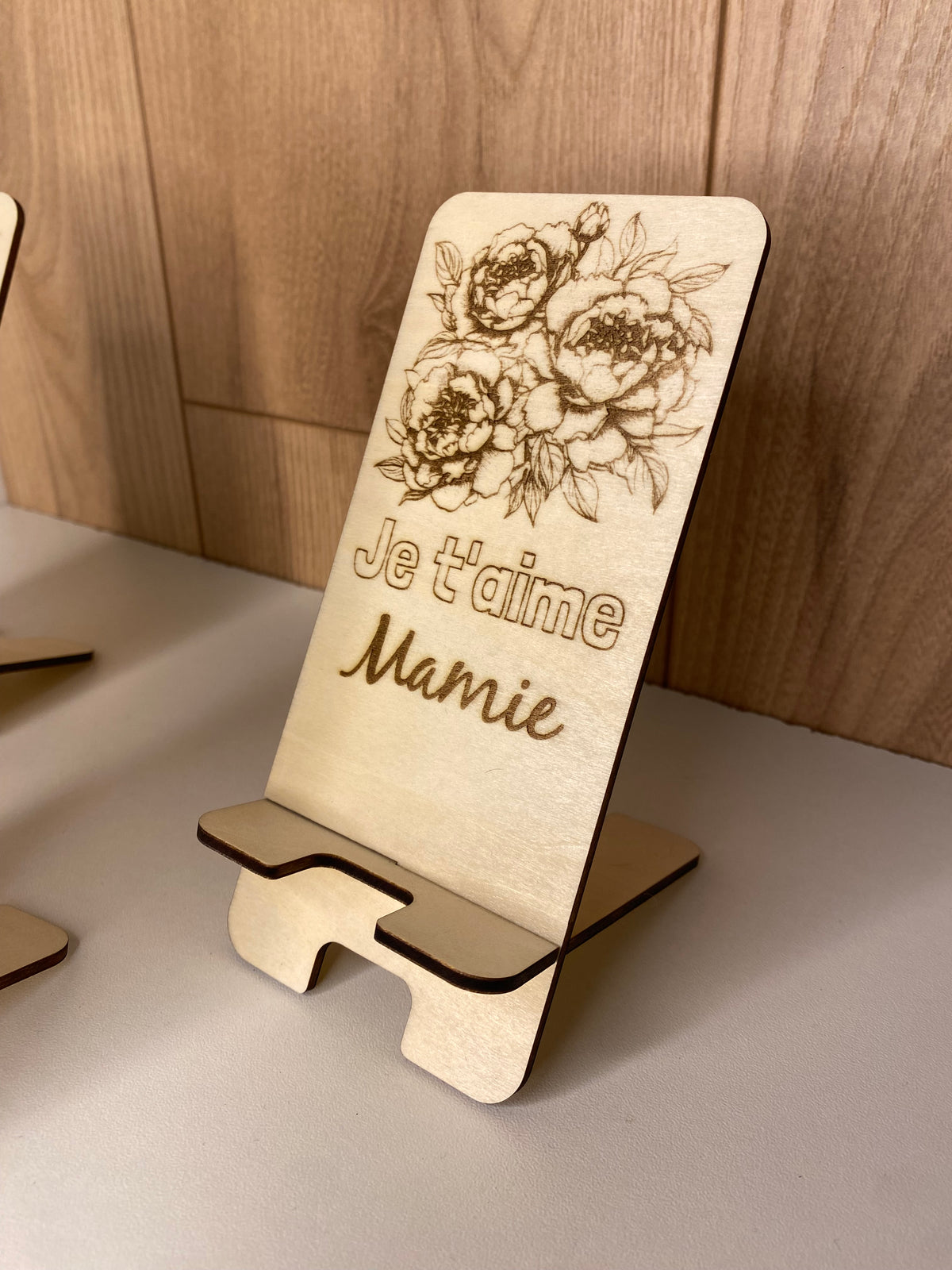 Support Téléphone Je t’aime Mamie