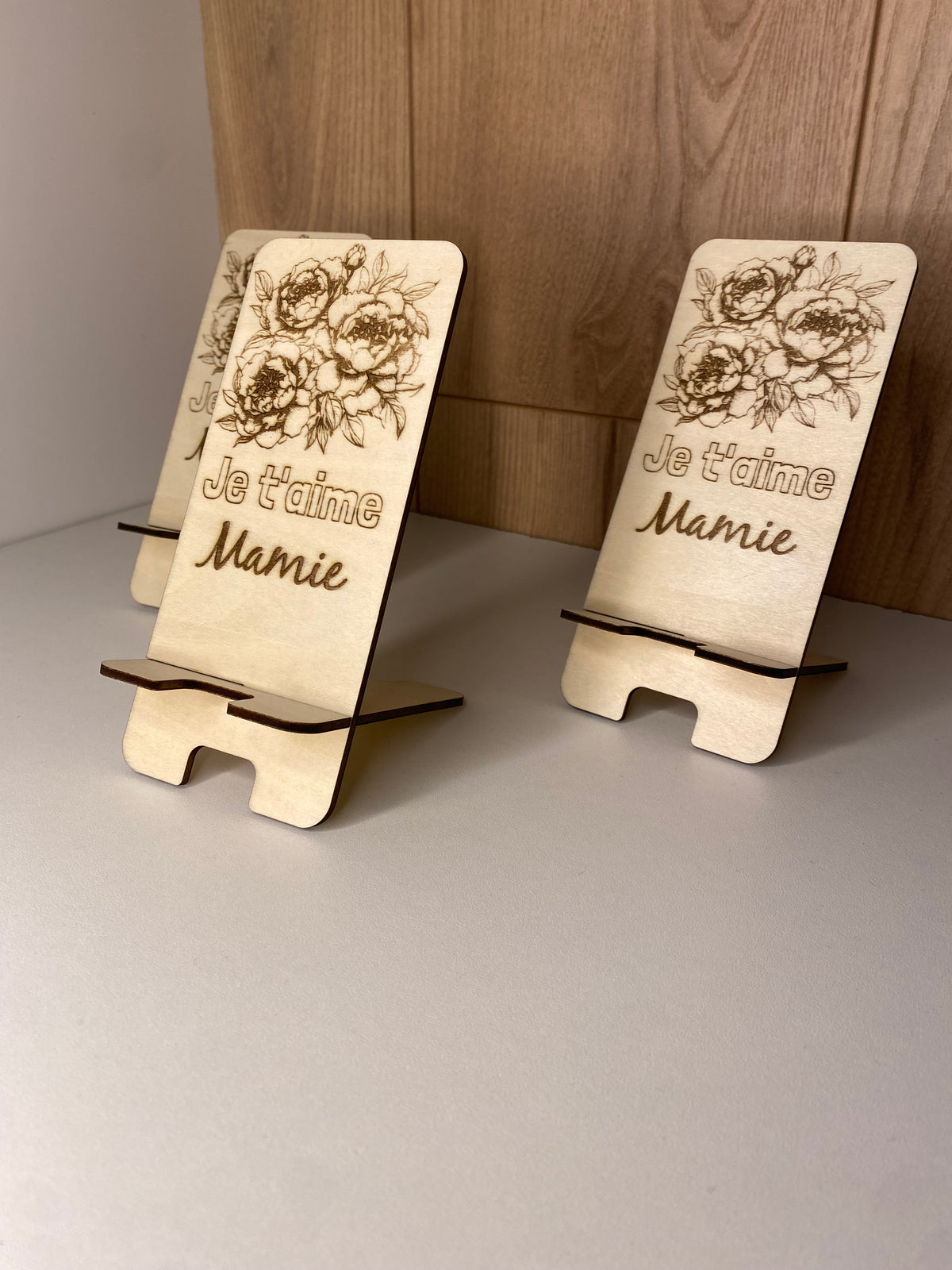 Support Téléphone Je t’aime Mamie